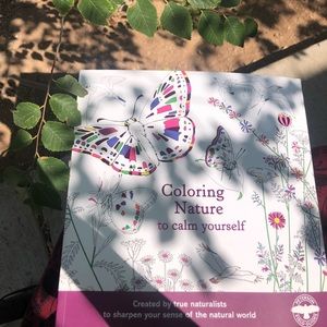 Nature coloring book 🌷